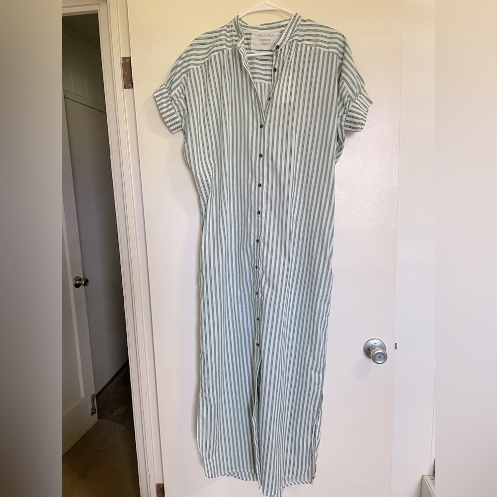 ACACIA NWT Lucky Dress in Stripe